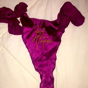 Victoria Secret Satin underwear NWOT sz M